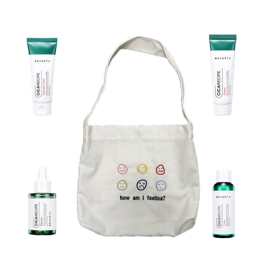 Promo Deal: Gift Set — Beausta Pack of 4 + Tote Bag (wEmojis)